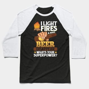 Beer Disappear Baseball T-Shirt